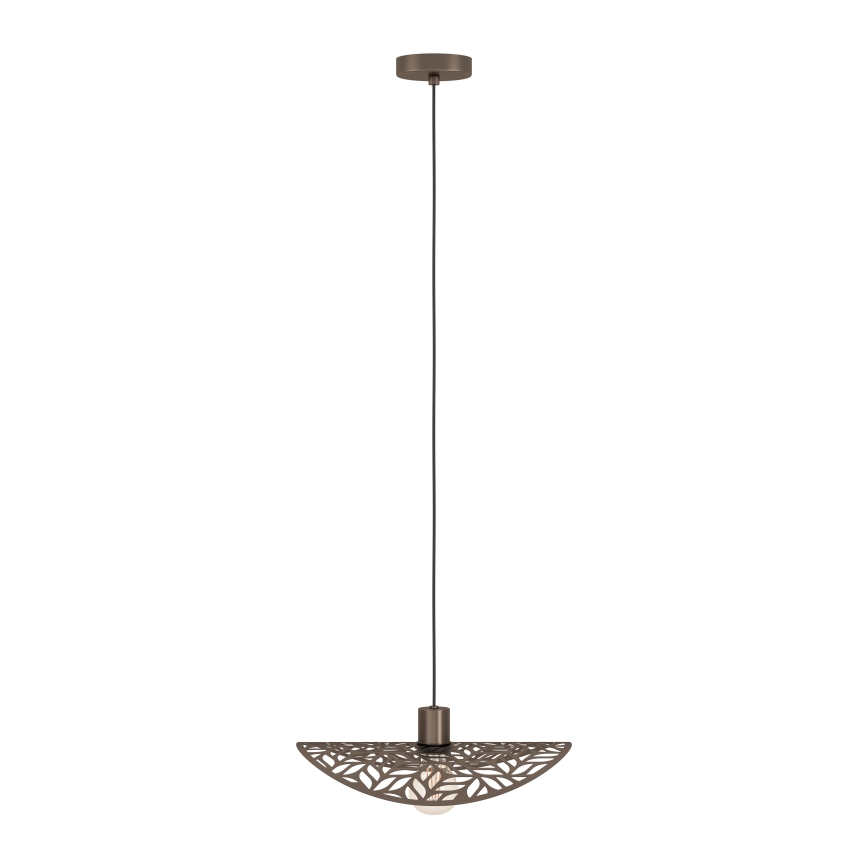 Eglo - Riippuvalaisin vaijerilla 1xE27/60W/230V halkaisija 40 cm pronssinvärinen