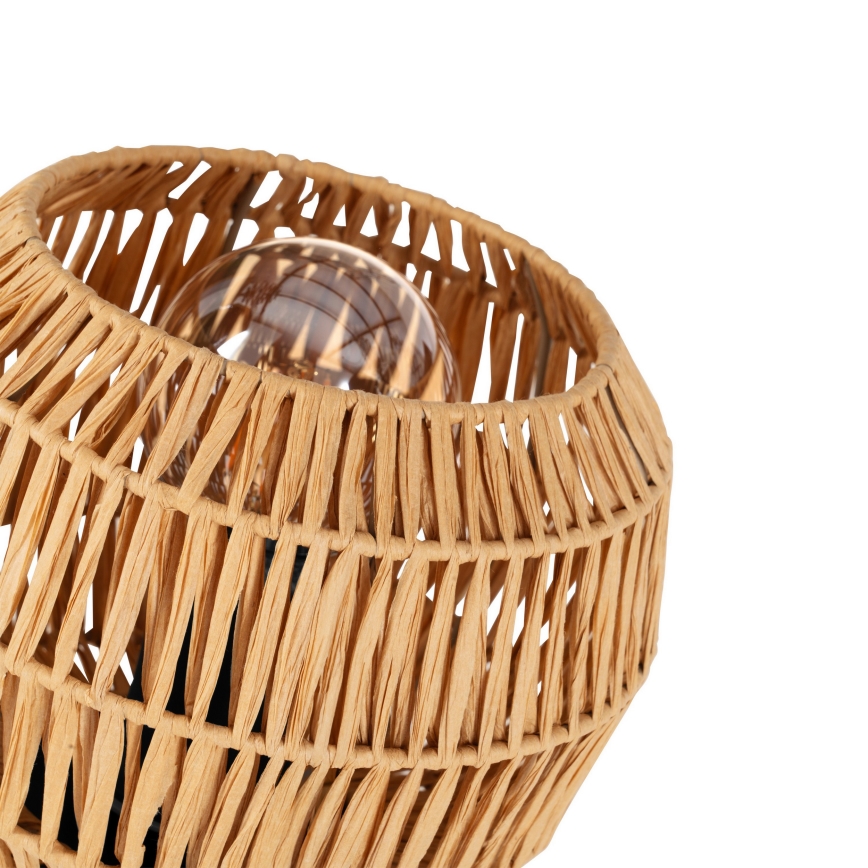 Eglo - Pöytävalaisin 1xE27/40W/230V ruskea