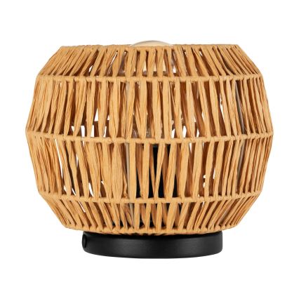 Eglo - Pöytävalaisin 1xE27/40W/230V ruskea