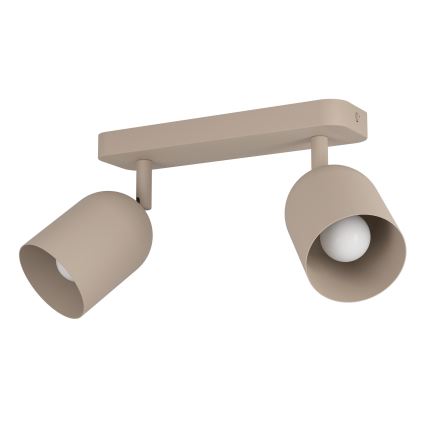 Eglo - kohdevalaisin 2xE14/40W/230V beige
