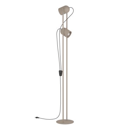 Eglo - Beige lattiavalaisin 2xE14/8W/230V