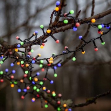 Eglo 472-53 - LED-ulkojouluvalosarja BERRY MINI, 700 LED, 8 toimintoa, 19 m, monivärinen, IP44