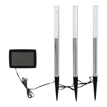 Eglo 48666 - LED RGB aurinkokäyttöinen valaisin 3xLED/0,06W/1xAA 300 mAh