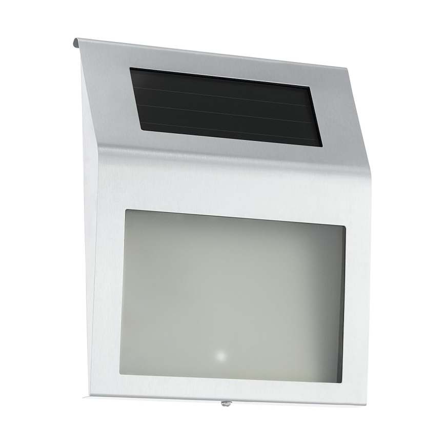 Eglo 48875 - LED-aurinkokennonumero LED/1,2W/1,2V 300 mAh IP44 mattakromi