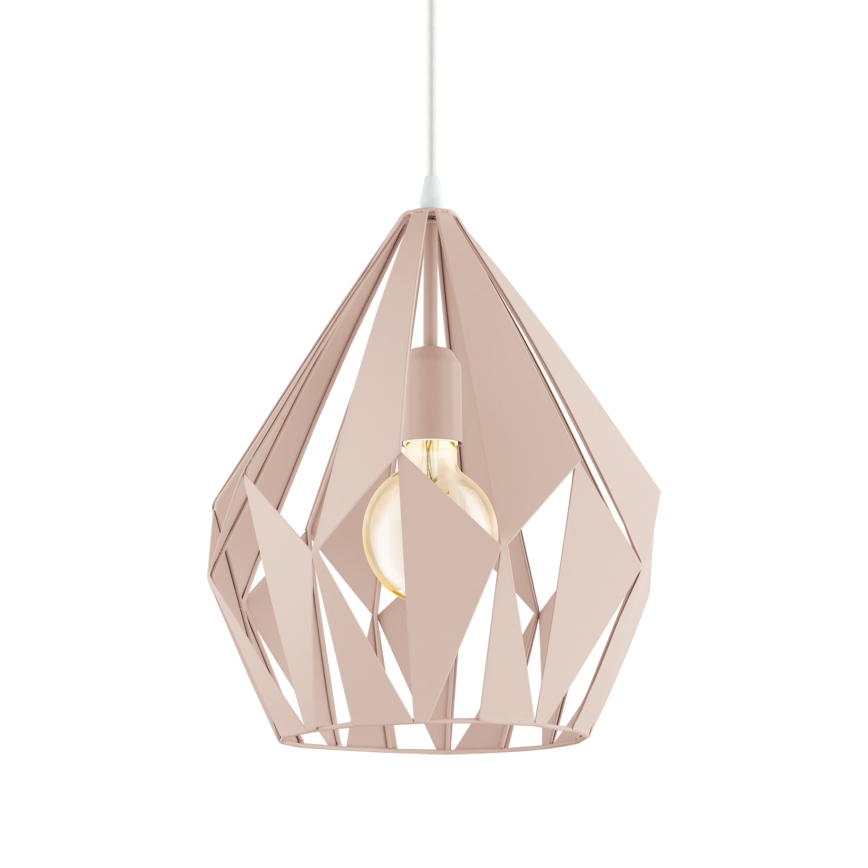 EGLO 49024 - Kattokruunu narulla CARLTON-P 1xE27/60W/230V