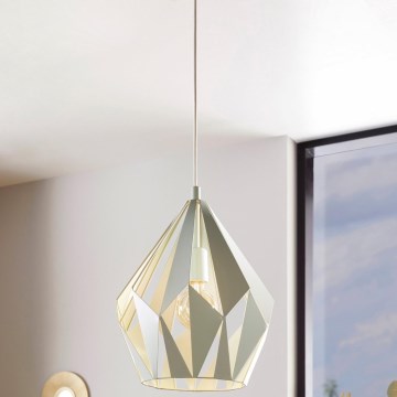 EGLO 49026 - Kattokruunu narulla CARLTON-P 1xE27/60W/230V