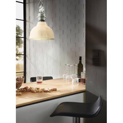 Eglo 49172 - Kattokruunu ketjussa GRANTHAM 1xE27/60W/230V