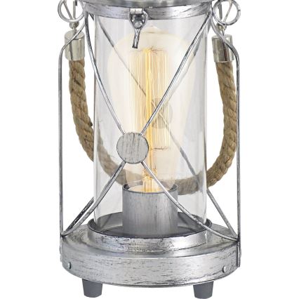 Eglo 49284 - Pöytävalaisin BRADFORD 1xE27/60W/230V