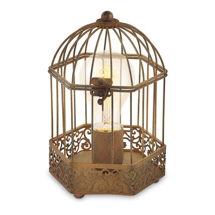 Eglo 49287 - Pöytävalaisin HARLING 1xE27/60W/230V