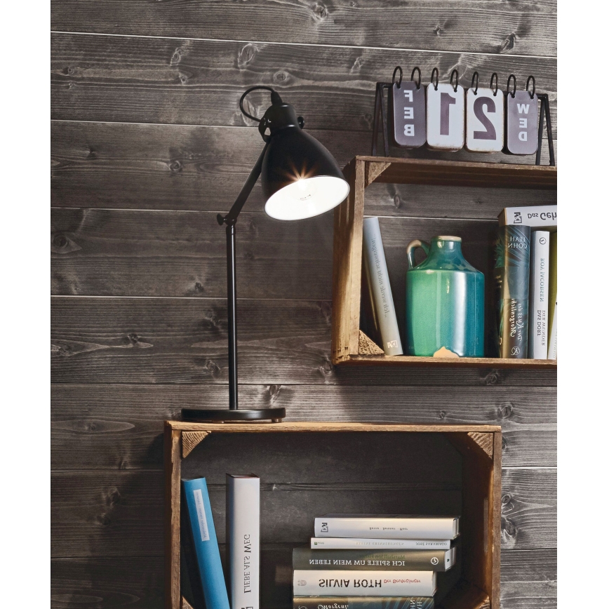 Eglo 49469 - Pöytävalaisin PRIDDY 1xE27/40W/230V