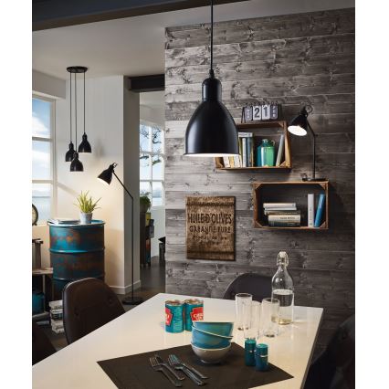 Eglo 49469 - Pöytävalaisin PRIDDY 1xE27/40W/230V