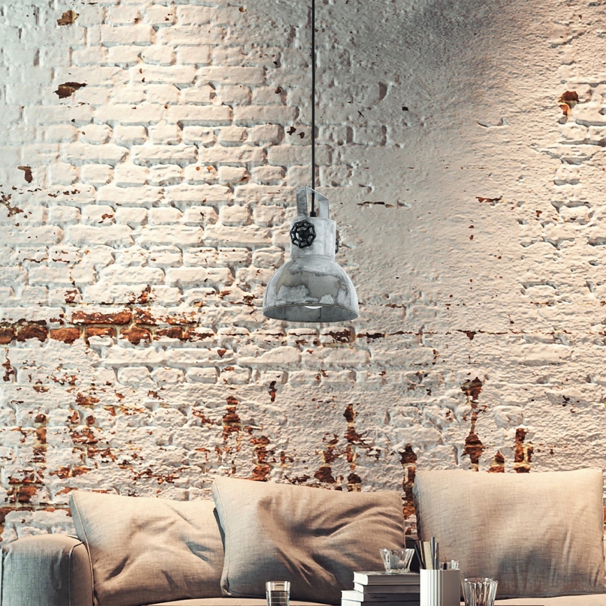 Eglo 49619 - Kattokruunu narulla BARNSTAPLE 1xE27/40W/230V