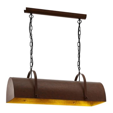 Eglo 49702 - DEERHURST ketjulla ripustettava kattokruunu 3xE27/60W/230V