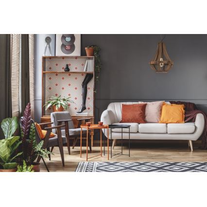 Eglo 49724 - Riippuvalaisin ketjulla KINROSS 1xE27/60W