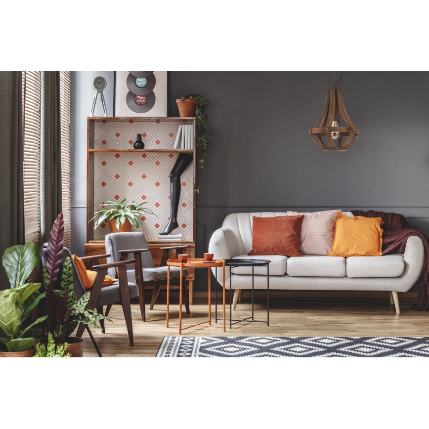 Eglo 49724 - Riippuvalaisin ketjulla KINROSS 1xE27/60W