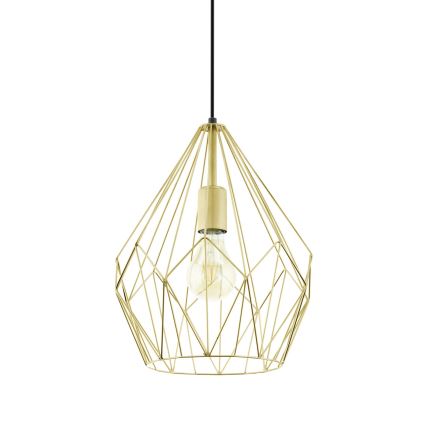 Eglo 49933 - Riippuvalaisin CARLTON 1xE27/60W/230V