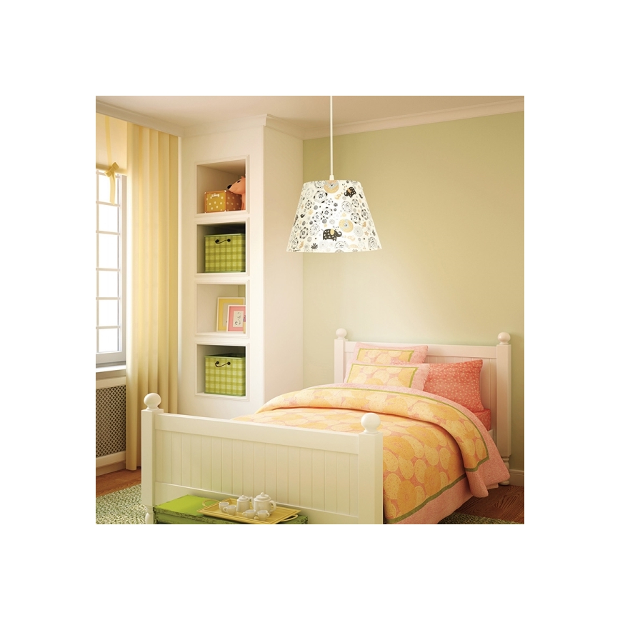 Eglo 54459 - Kattokruunu narulla MOLOVE 1xE27/60W/230V