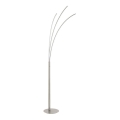 Eglo 54973 - Himmennettävä LED-lattiavalaisin 3xLED/6,3W/230V mattakromi