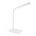 Eglo 55123 - himmennettävä LED-pöytälamppu langattomalla latauksella LED/5,5W/230V valkoinen