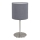 Eglo 55215 - Pöytävalaisin PASTERI 1xE14/40W/230V harmaa