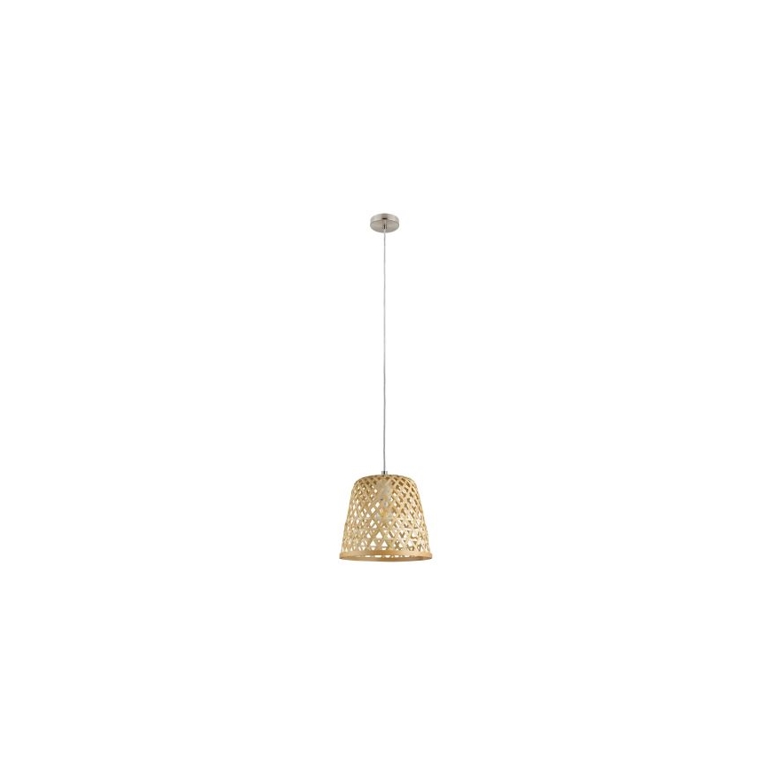 Eglo 55696 - Riippuvalaisin kaapelilla KIRKCOLM 1xE27/60W/230V beige