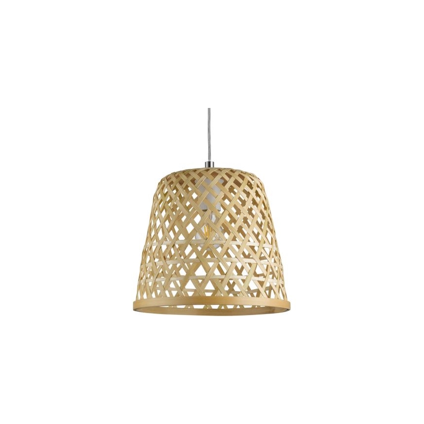 Eglo 55696 - Riippuvalaisin kaapelilla KIRKCOLM 1xE27/60W/230V beige