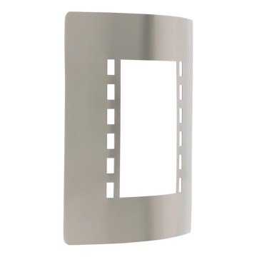 Eglo 55761 - LED ulkoseinävalaisin 1xE27/10W/230V IP44  mattakromi