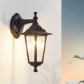 Eglo 55763 - LED-ulkoseinävalaisin 1xE27/4W/230V IP44 musta