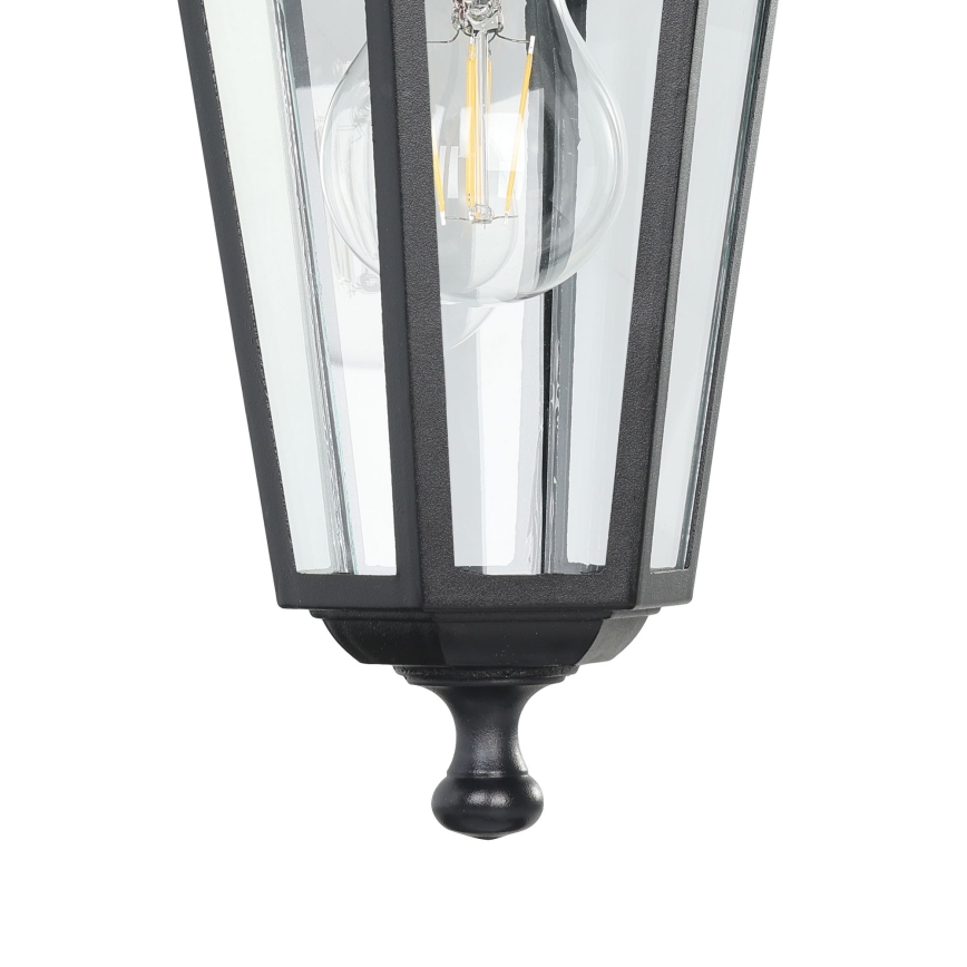 Eglo 55763 - LED-ulkoseinävalaisin 1xE27/4W/230V IP44 musta