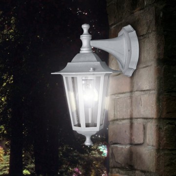 Eglo 55764 - LED-ulkoseinävalaisin 1xE27/4W/230V IP44 valkoinen