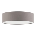 Eglo 55805 - LED-kattovalaisin 1xE27/11W/230V Ø 38 cm harmaa