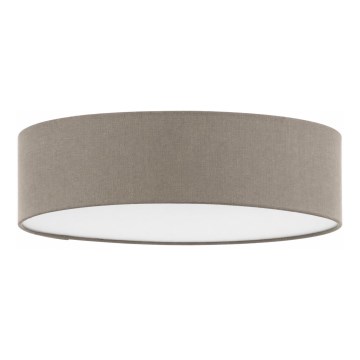 Eglo 55873 - LED-kattovalaisin 1xE27/11W/230V, halkaisija 38 cm, harmaanruskea