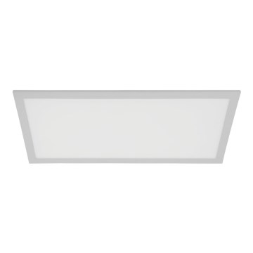 Eglo 55892 - LED RGBW Himennettävä pinta-asennettava paneeli LED/12W/230V 2700-6500K 30x60 cm valkoinen + kaukosäädin