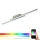 Eglo 55971 - FRAIOLI-C LED RGBW himmennettävä kattovalaisin LED/34W/230V 2700-6500K mattakromi + kaukosäädin