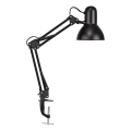 Eglo 56043 - LED-pöytävalaisin klipsillä 1xE14/4,9W/230V musta