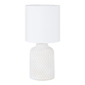 Eglo 56254 - LED-pöytävalaisin BELLARIVA 1xE14/4,9W/230V valkoinen