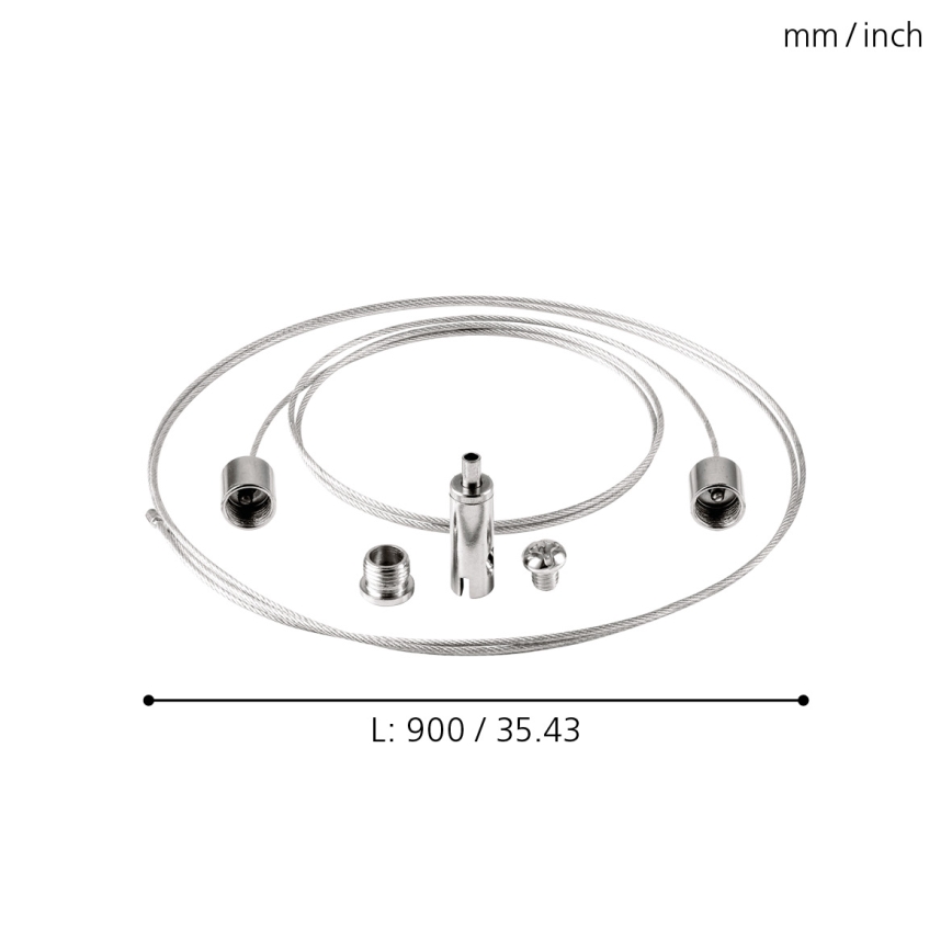 Eglo 61355 - Jousitusvaijeri SALOBRENA 90cm