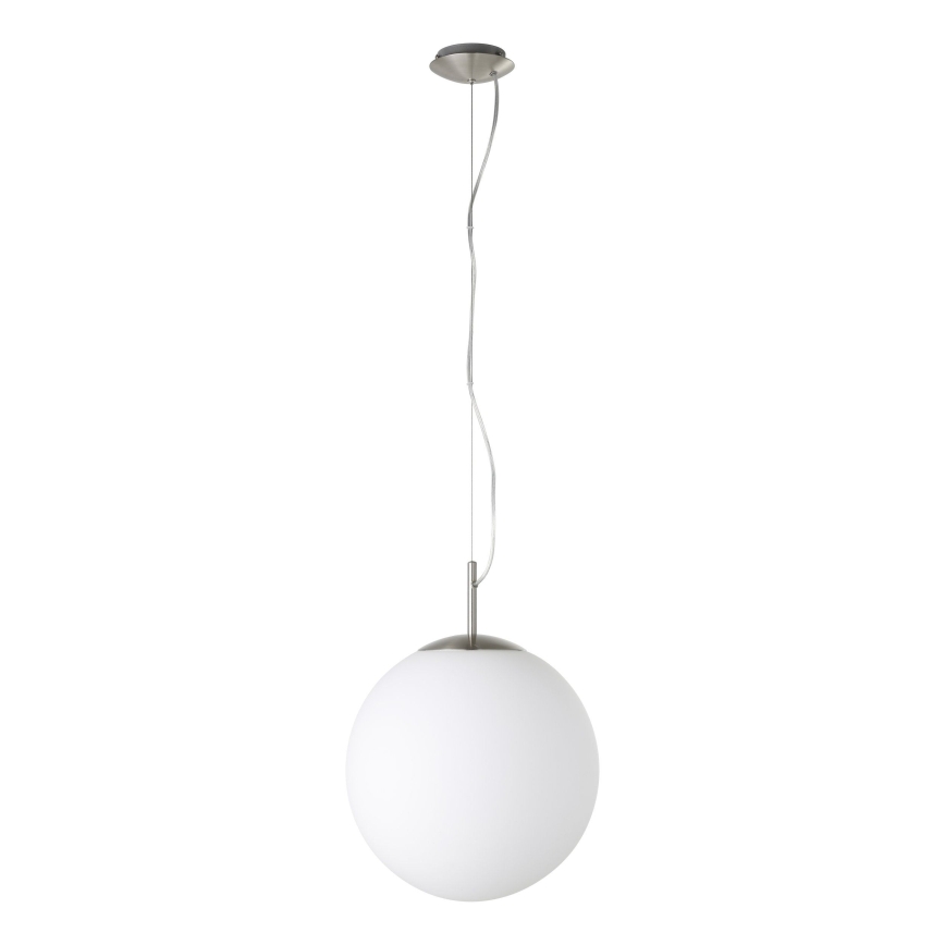 Eglo 63269 - PIEDALE-riippuvalaisin johdolla 1xE27/60W/230V Ø 35 cm mattakromi