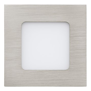 Eglo 64597 - LED upotettava valo FUEVA 1 PRO LED/2,7W/230V 3000K 8,5x8,5 cm mattakromi