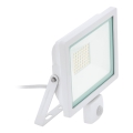 Eglo 64875 - LED-valonheitin anturilla FILETTI LED/20W/230V 3000K IP44 valkoinen