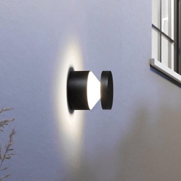 Eglo 65038 - LED-ulkoseinävalaisin MELZO PRO LED/11W/230V 3000K IP44 musta