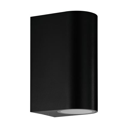 Eglo 74068 - Ulkoseinävalaisin SCOGLIERA-E 2xGU10/5W/230V IP44 musta