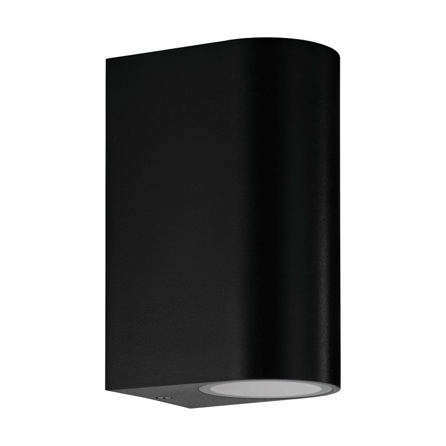 Eglo 74068 - Ulkoseinävalaisin SCOGLIERA-E 2xGU10/5W/230V IP44 musta