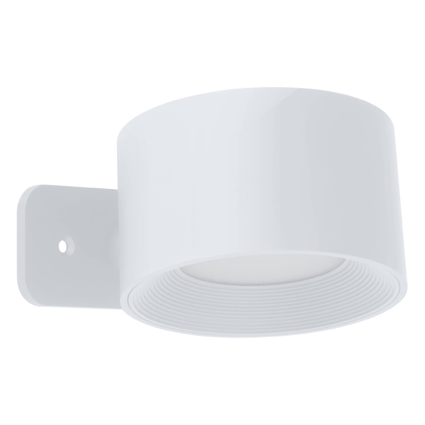 Eglo - LED-himmennettävä ladattava kosketusohjattu seinävalaisin LED/5W/5V 2700/4000/6500K 2000 mAh valkoinen