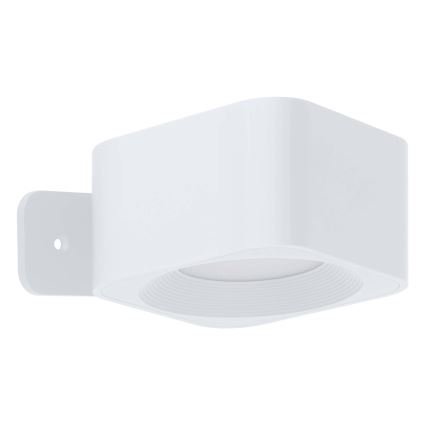 Eglo - LED-himmennettävä ladattava kosketuskäyttöinen seinävalaisin LED/5W/5V 2700/4000/6500K 2000 mAh valkoinen