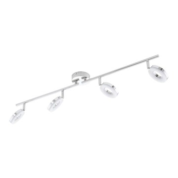 Eglo 75242 - LED-kohdevalaisin ODERZO 3xLED/3,8W/230V kiiltävä kromi