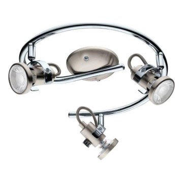 Eglo 75293 - LED-kohdevalaisin TUKON 3xGU10/3W/230V kiiltävä kromi