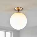 Eglo 75358 - LED RGBW himmennettävä kattovalaisin RONDO-C 1xE27/7,5W/23V halkaisija 25 cm + kaukosäädin