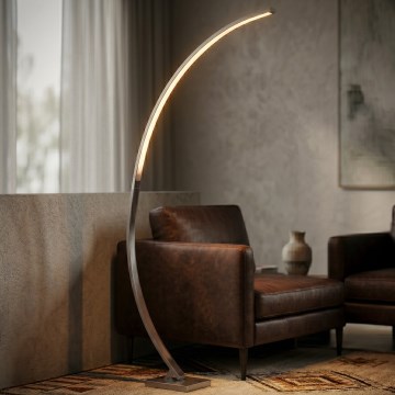 Eglo 75518 - LED-himmennettävä kosketusohjattu lattiavalaisin VILLA FRANCA LED/19W/230V