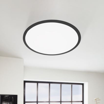 Eglo 75577 - Himmennettävä LED-kattovalaisin SALOBRENA-TW LED/32,5W/230V 2700-6500K halkaisija 60 cm + kauko-ohjaus